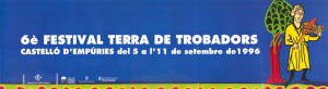 VI Festival Terra de Trobadors 1996